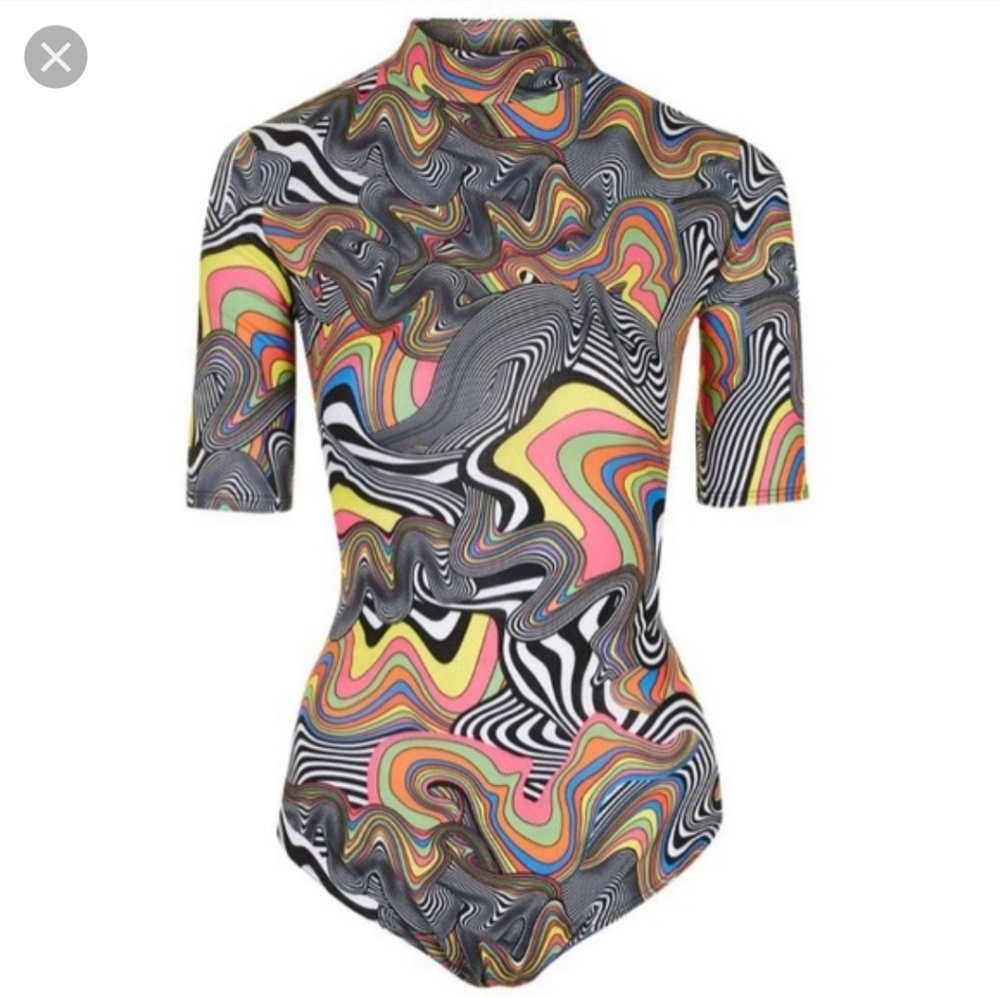 Rainbow Swirl Bodysuit